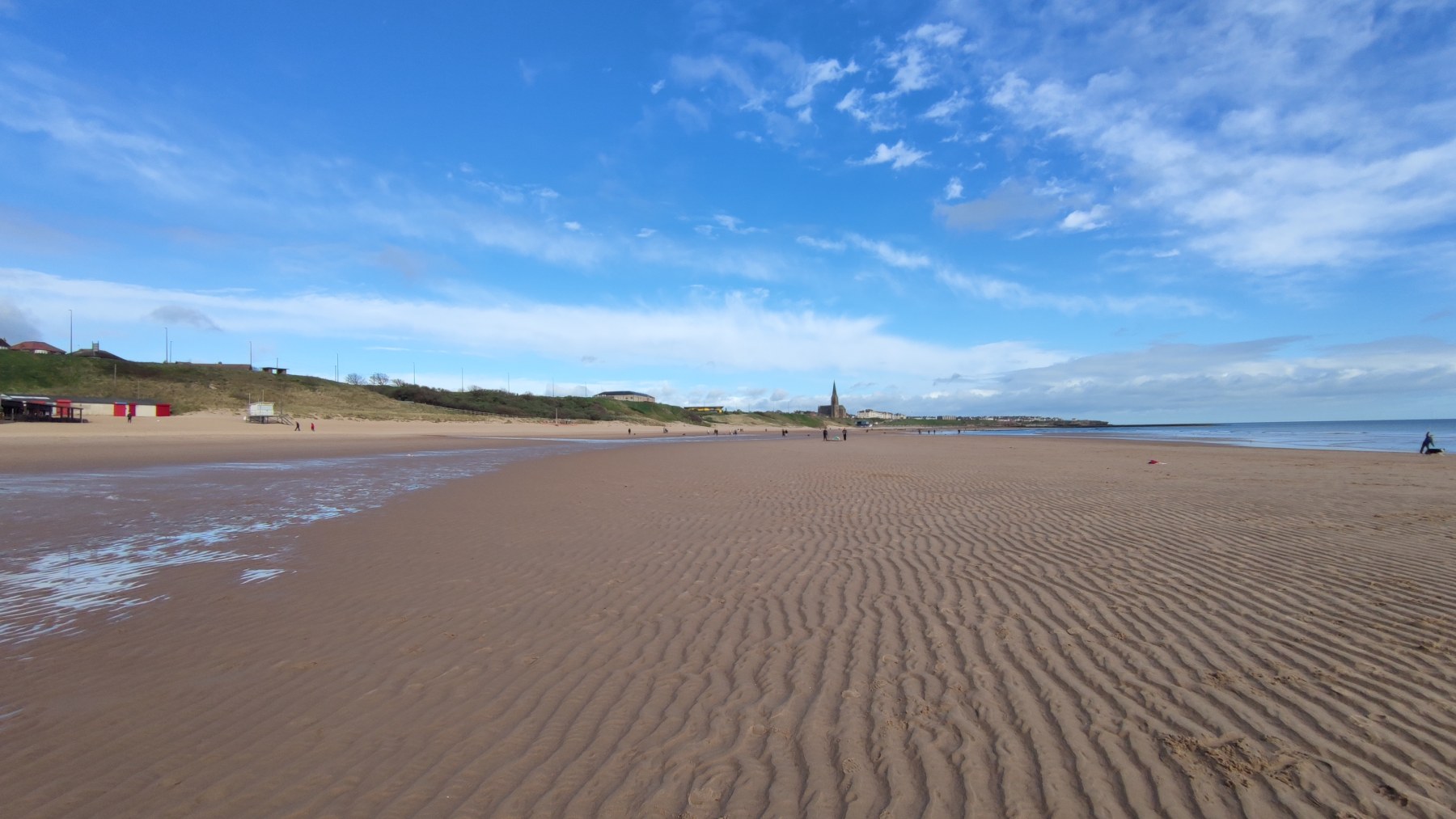 Plage de Crail, Fife, Écosse