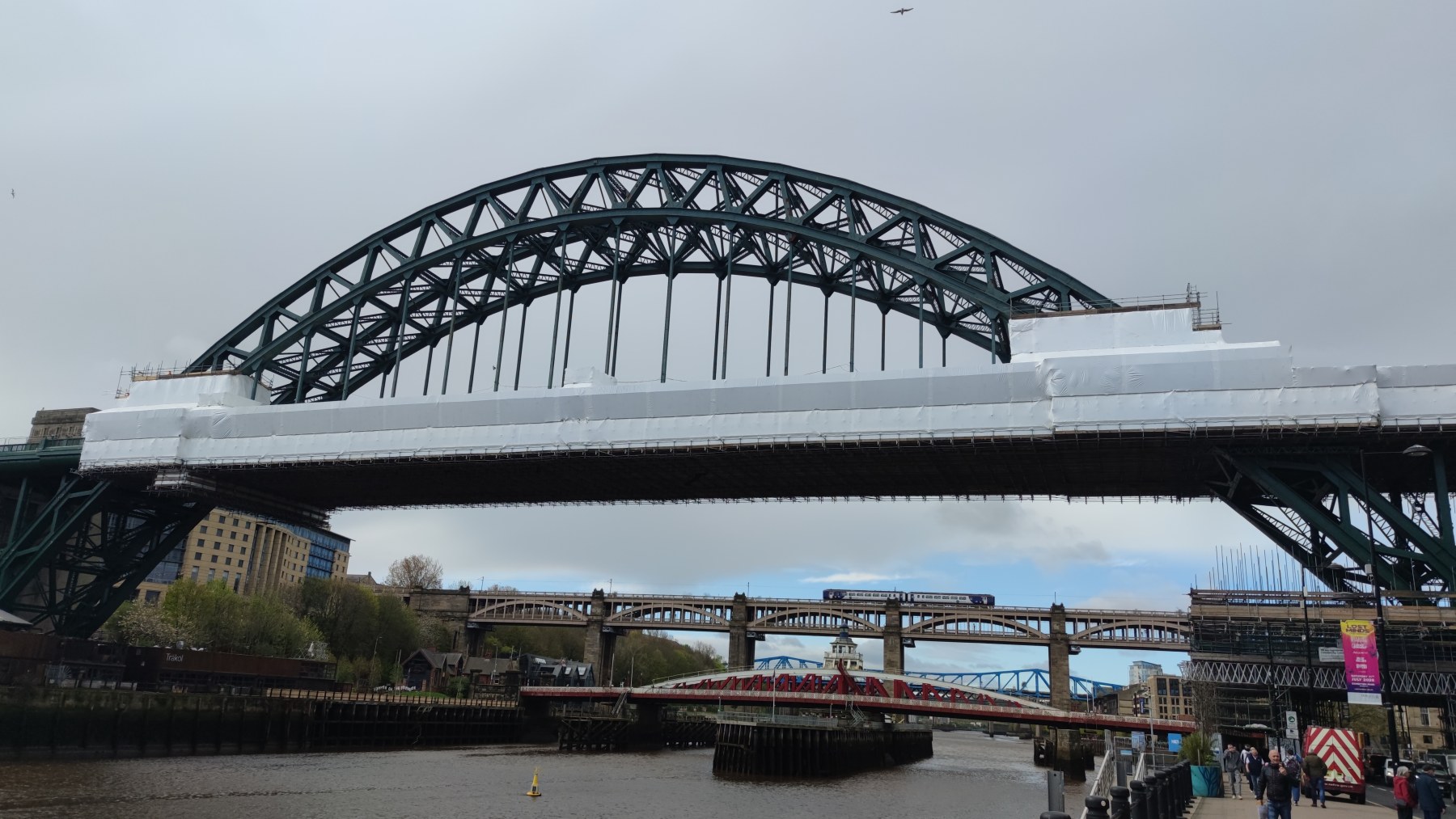 Pont de Newcastle, Angleterre