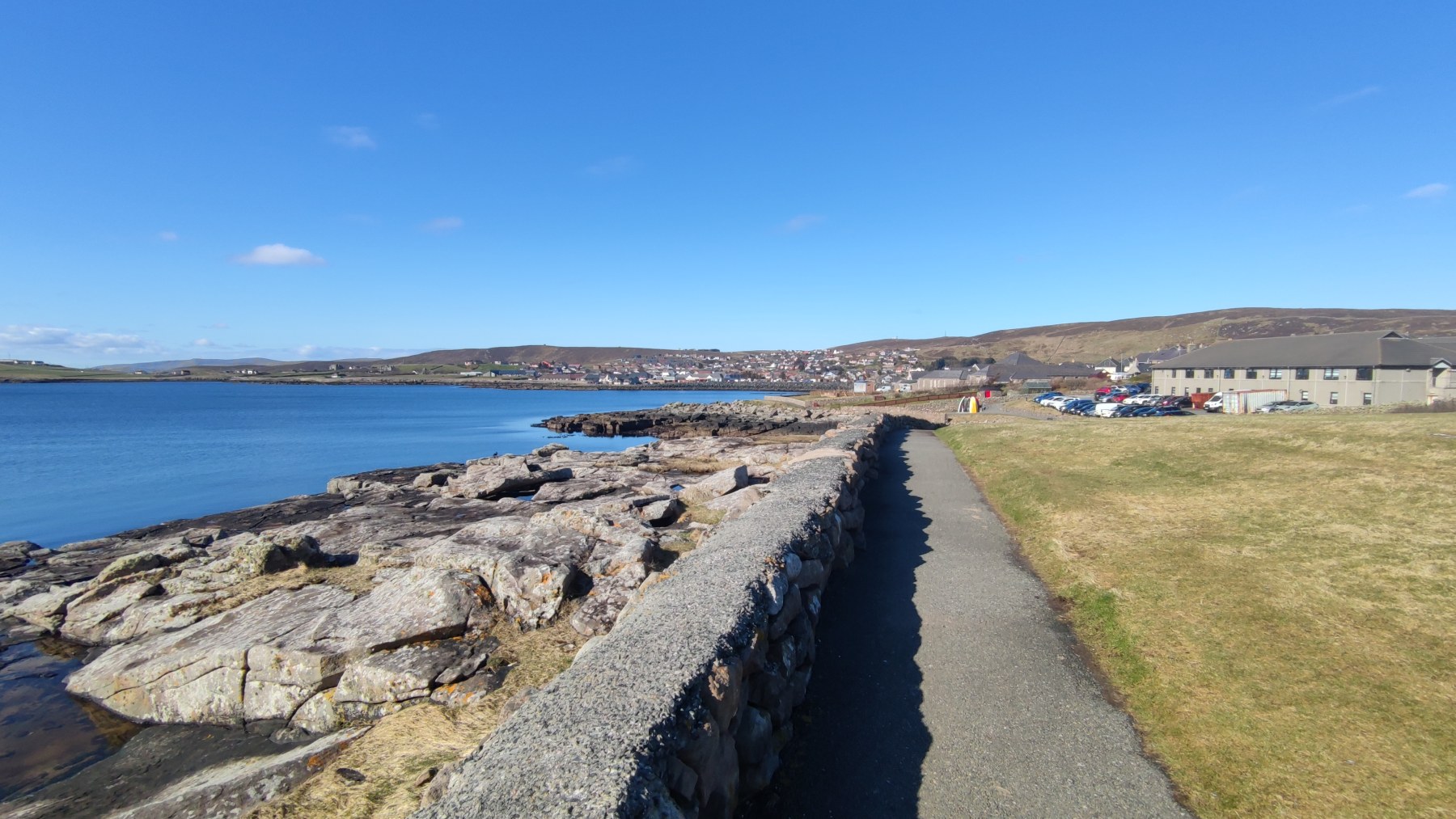 Portree, Écosse — Vue du port