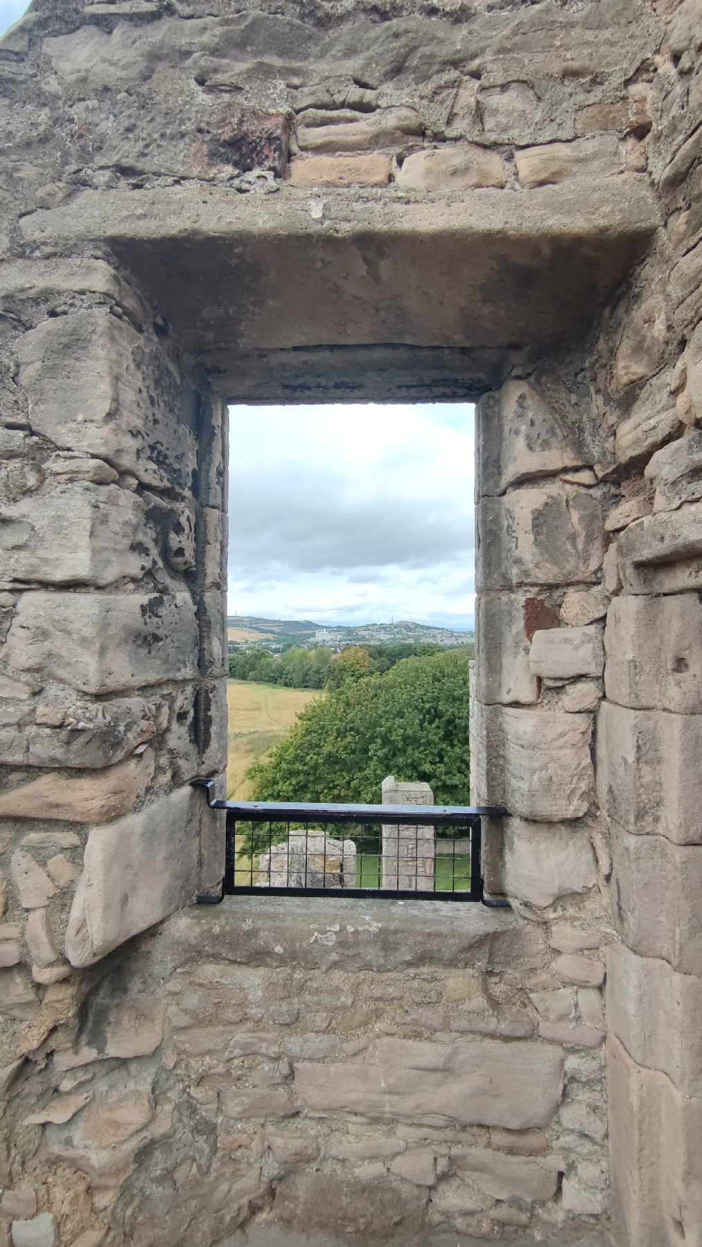 Vue depuis le château de Craigmillar