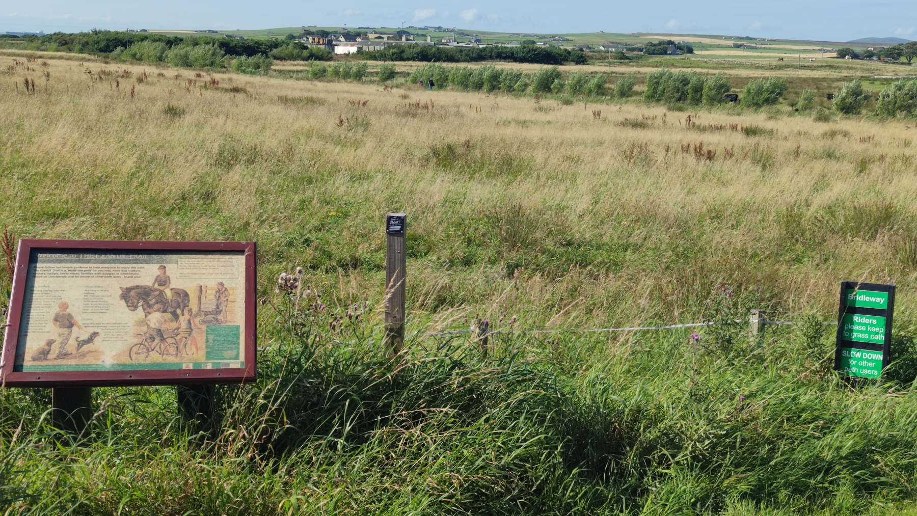 Début du Crantit Trail à Kirkwall