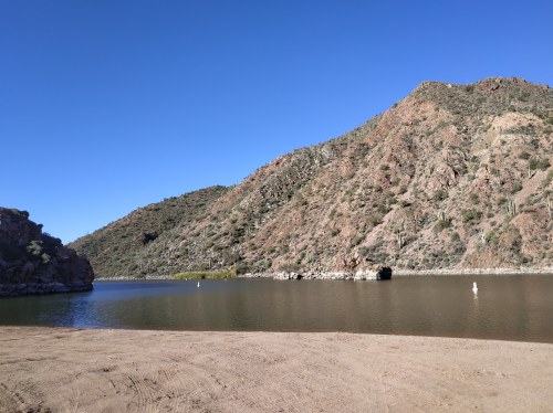 Roadtrip USA 2019 - Lac de la rivière Salt, Arizona