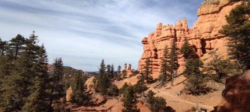 Vue panoramique du parc national de Bryce Canyon, Utah, USA