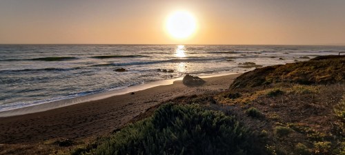 Coucher de soleil à Big Sur, Californie