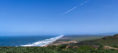 Vue de la côte californienne - 37.997317, -123.009968