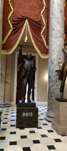Statue d'Edison dans le Capitole d'Ohio