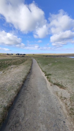 Sentier vers Stromness, Orcades