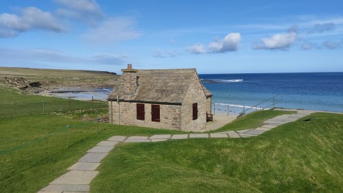 Maison de pêcheur à Stromness, Écosse