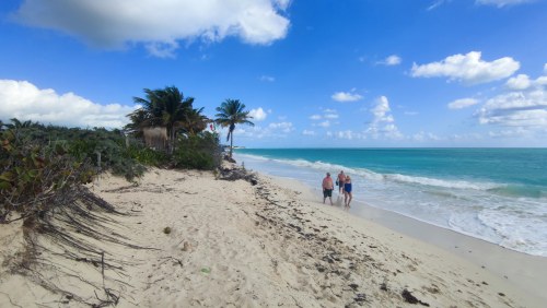 Plage paradisiaque d'Isla Mujeres