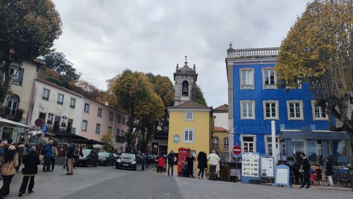 Rue colorée de Sintra