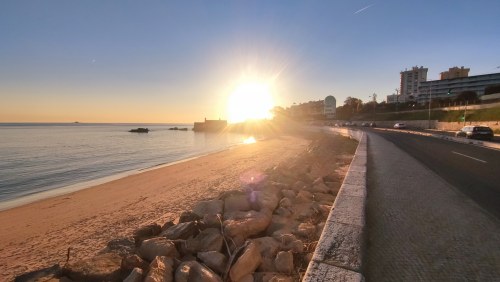 Coucher de soleil à Oeiras Coucher de soleil à Oeiras