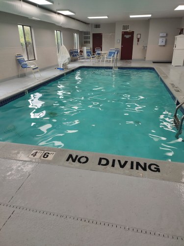Thomas Edison Parkway, South Haven, Michigan, USA - Piscine intérieure d'un hôtel