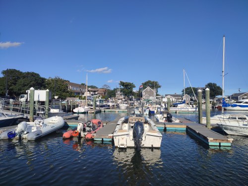 Port animé de New England